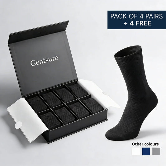 Premium Bamboo Fibre Crew Socks