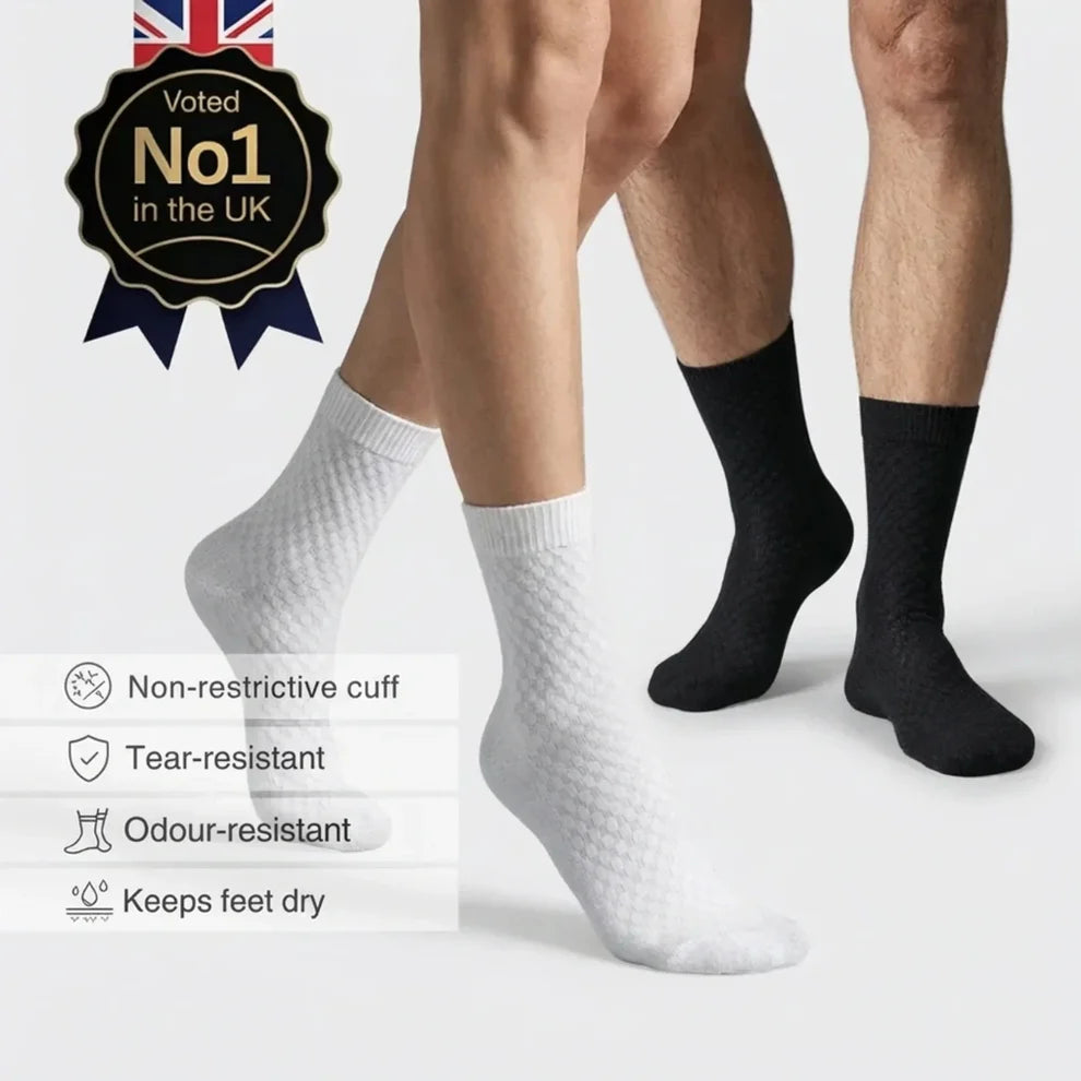 Premium Bamboo Fibre Crew Socks