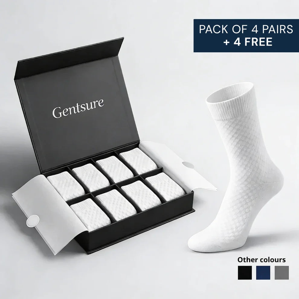 Premium Bamboo Fibre Crew Socks